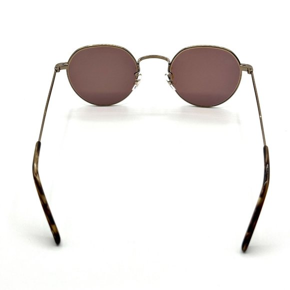 Garrett Leight GLCO Robson Brushed Gold-Tort Sunglasses Unisex New - Picture 6 of 7